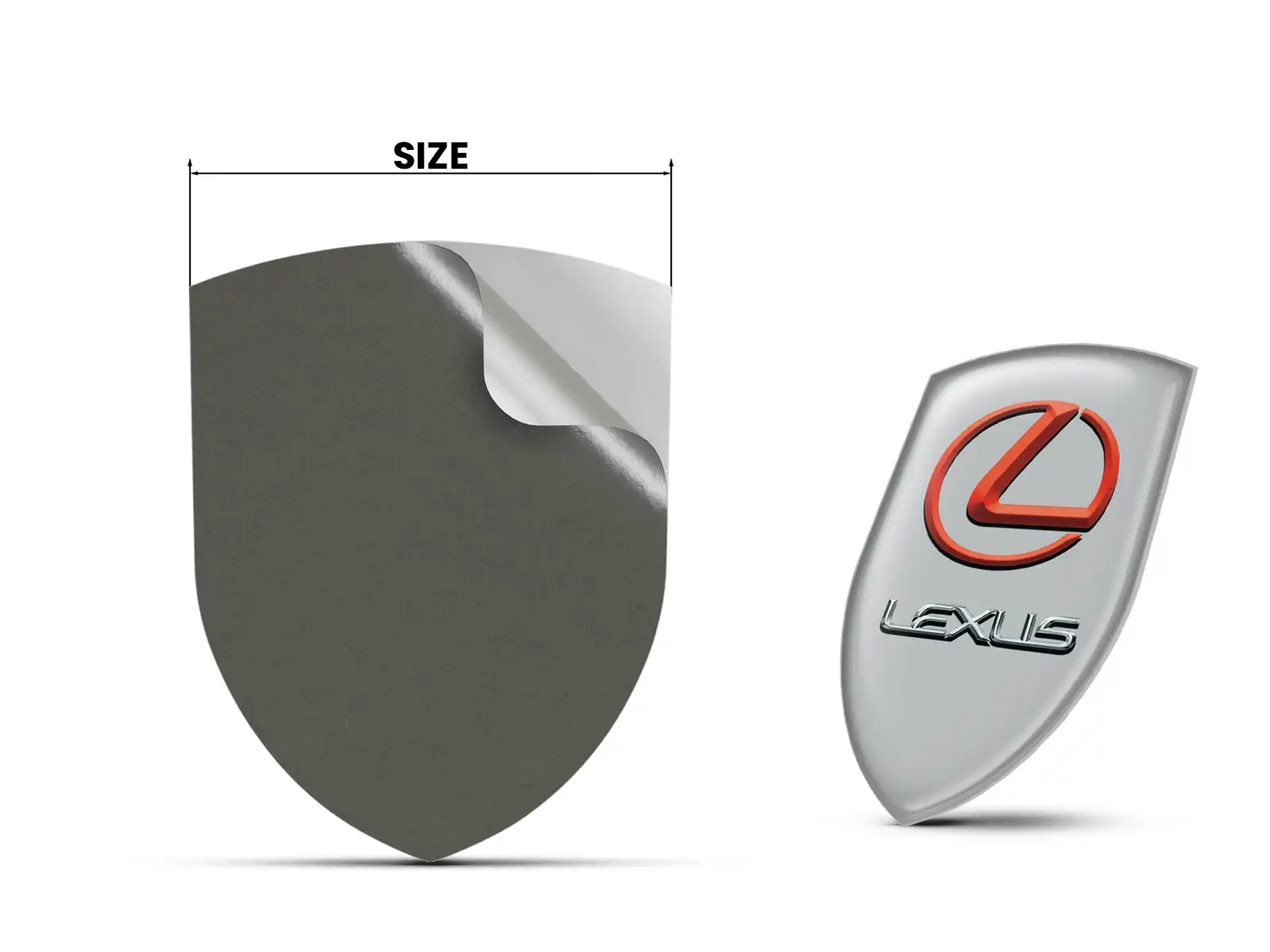 Lexus Insignias Auto Personalizadas Máximo Estilo Pro Diseño
